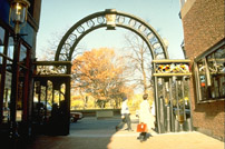 Boylston Gateway view towards Boston Common