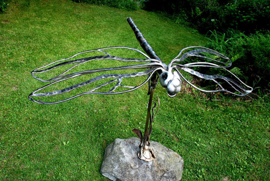 dragonfly sculpture